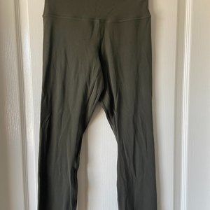 lululemon Align™ High-Rise Crop 23"-dark olive